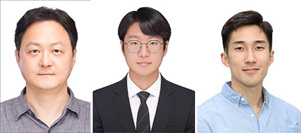 백세범 KAIST 교수(왼쪽부터), 김진우 학부생, 송민 박사과정이 뇌의 주요 신경망 연결 구조 중 하나인 '장거리 수평 연결'이 두뇌 발생 초기에 형성된다는 사실을 밝혀냈다.  KAIST 제공